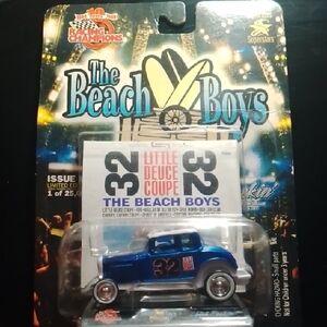 Racing Champions #7 1 Of 25,000 The Beach Boys Blue Die-Cast Car